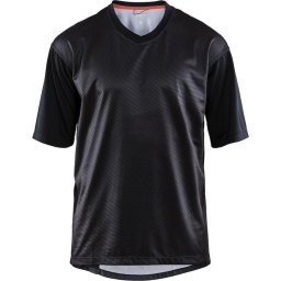 Craft - Maat XXL - Hale Xt Jersey M Fietsshirt Mannen - Zwart/Crest