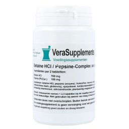 Verasupplements Betaine-HCL / Pepsine-Complex Tabletten