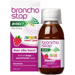 Bronchostop Direct met Honing Junior Hoestdrank