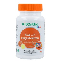 VitOrtho Kind Zink + C Zuigtabletten