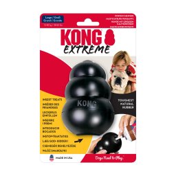 KONG Extreme Zwart L 10cm Hondenspeelgoed Kauwspeeltje