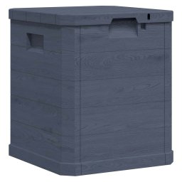 vidaXL Opbergbox 90 L antraciet