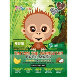 7th Heaven Gezichtsmasker Orang-oetan Banaan & Kokos