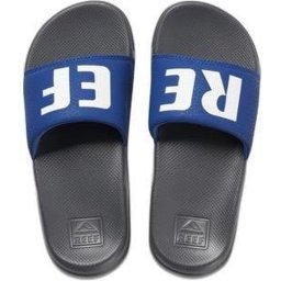 Reef Kids One Slide - Maat 31.32 - Jongens Slippers - Grey/Blue