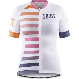 Craft ADV HMC ENDUR GRAPHIC JERSEY W - WHITE/GLORY - Maat L - Vrouwen