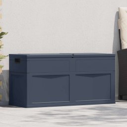vidaXL Opbergkist 320 L zwart