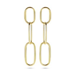 Casa Jewelry Oorhangers Oval Office van zilver goud verguld