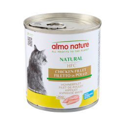 12x280g Kipfilet Almo Nature Classic Kattenvoer