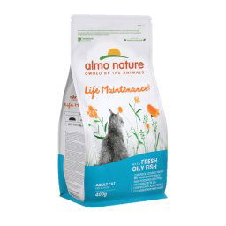 400g Vette Vis & Rijst Almo Nature Holistic Kattenvoer