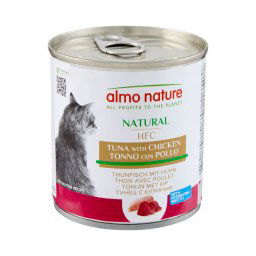 12x280g Tonijn & Kip Almo Nature Classic Kattenvoer