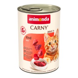 6x400g Adult Rund Puur animonda Carny Kattenvoer