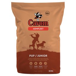 20kg Compleet Puppy/Junior Cavom Hondenvoer