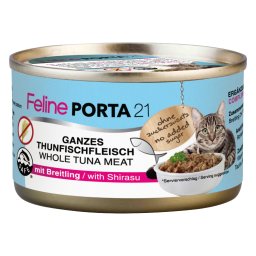 6x90g Feline Tonijn met Garnalen Porta 21 Kattenvoer