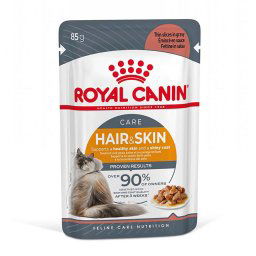 Royal Canin Hair & Skin Care - Bestel ook natvoer: 12 x 85 g Royal Canin Intense Beauty in Saus