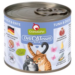 24x200g Spaarpakket Granata Pet DeliCatessen Tonijn & eend Kattenvoer