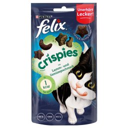 45g Crispies Lam & Groente Felix Kattensnacks