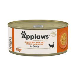 24x156g Kip & Pompoen Applaws Kattenvoer