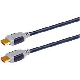 Scanpart High Speed HDMI kabel met Ethernet 3.0m HDMI kabel Zwart