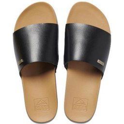Reef Cushion Scout Dames - Maat 38.5 - Slippers - Black/Natural