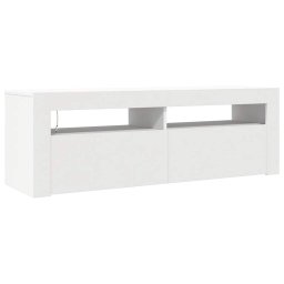 vidaXL Tv-meubel met LED-verlichting 120x35x40 cm wit