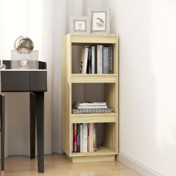 vidaXL Boekenkast / kamerscherm 40x35x103 cm massief grenenhout