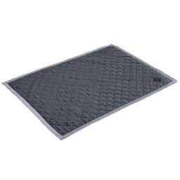 - L 100 x B 70 cm - Knuffeldeken Velvet Graniet
