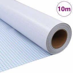 vidaXL Raamfolie mat 0,9x10 m PVC grijs