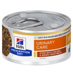 48x82g c/d Urinary Care Stoofpotje met Kip Hill's Prescription Diet Kattenvoer