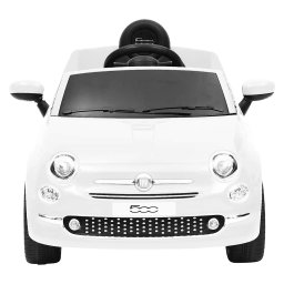 vidaXL Kinderauto Fiat 500 elektrisch wit