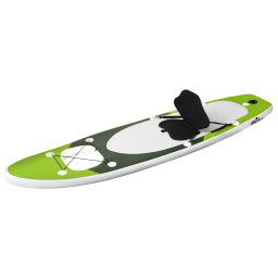 vidaXL Stand Up Paddleboardset opblaasbaar 300x76x10 cm groen