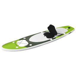 vidaXL Stand Up Paddleboardset opblaasbaar 360x81x10 cm groen
