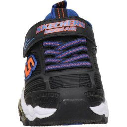 Skechers Skech-Air Waves - Maat 33 - Jongens Sneakers - Black/Blue/Orange