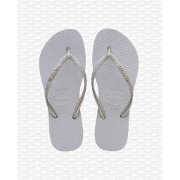 Havaianas Slim Flatform - Maat 35/36 - Dames Slippers - Ice Grey