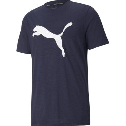 PUMA - Maat S - Train Fav Heather Cat Sportshirt Heren