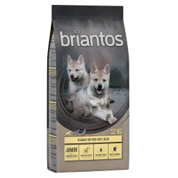 2x12kg Briantos Junior Droogvoer voor Honden: Eend & Aardappel (graanvrij)