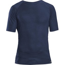GripGrab - Maat XS - Merino Polyfibre S/S Base Layer Sportshirt Unisex - Navy