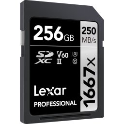 Lexar SDXC Professional 256GB 1667x UHS-II