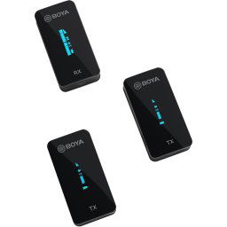 Boya 2.4 GHz Dual Lavalier Microphone Wireless BY-XM6-S2