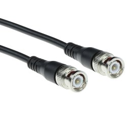 ACT Q70300 BNC RG-58 Patchkabel | 50 Ohm | Zwart | 3 meter