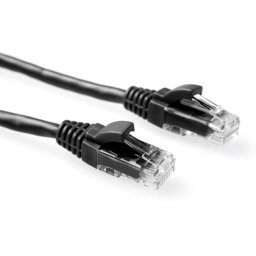 ACT IK8907 U/UTP CAT6 Patchkabel Zwart -7 meter
