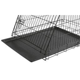 Kerbl Hondenbench 107x74x85 cm zwart