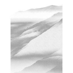 Komar Fotobehang White Noise Mountain (set)