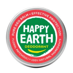 Happy Earth 100% Natural Deo Balm Floral Patchouli