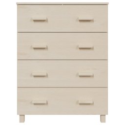 vidaXL Dressoir HAMAR 79x40x103,5 cm massief grenenhout honingbruin