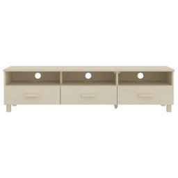 vidaXL Tv-meubel HAMAR 158x40x40 cm massief grenenhout honingbruin