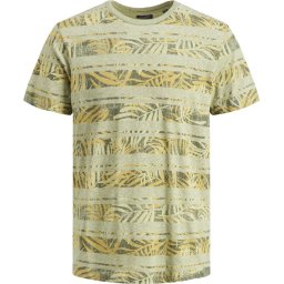 JACK&JONES - Maat M - JPRBLUDUST PLACEMENT STRIPE TEE Heren T-shirt