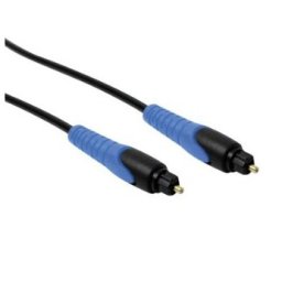 Scanpart Toslink optical audio kabel 1,5m Zwart Optische kabel Zwart