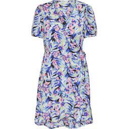 ONLY - Maat M - ONLALBERTA S/S WRAP DRESS WVN Dames Jurk