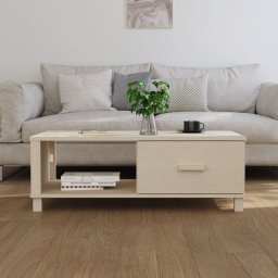 vidaXL Salontafel HAMAR 100x55x35 cm massief grenenhout honingbruin