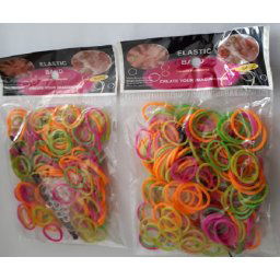 Loombandjes 200 stuks in zakje, set van 4 stuks